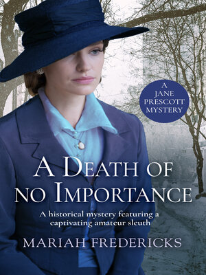 cover image of A Death of No Importance